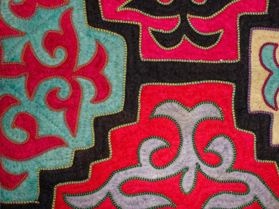 Felt-making process