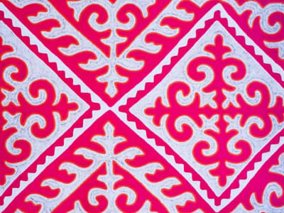 Tektireme pile rug