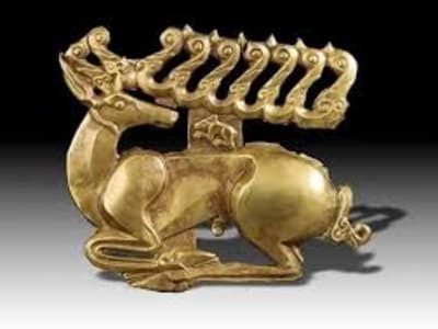 Golden pieces