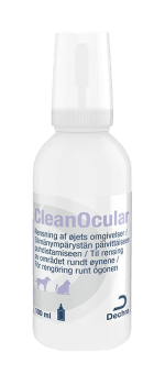 Cleanocular Øyerens til Katt og Hund, 100 ml