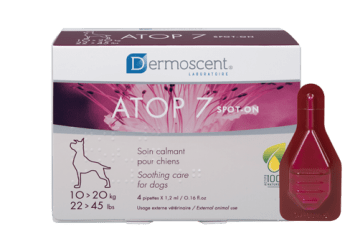 Dermoscent Atop7 Spot-on® til Hund 10-20 kg, 4x1,2 ml