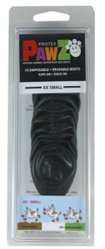 Pawz Hundesko Sort XXS 3,8 cm, 12 stk