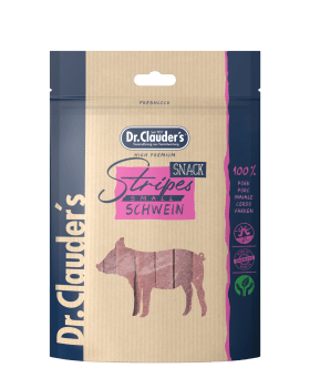 Dr. Clauder's Svin Filet Strips, 10x80 g