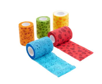 KRUUSE Fun-Flex Care Bandasje 10 cm x 4,5 m, 10 stk