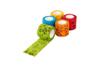 KRUUSE Fun-Flex Care Bandasje 5 cm x 4,5 m, 10 stk