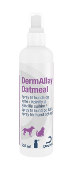 Dermallay Oatmeal Spray til Hund og Katt, 230 ml