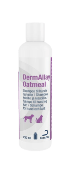 Dermalley Oatmeal Shampoo Hund og Katt, 230 ml