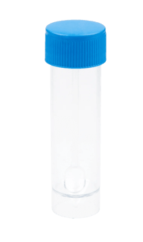 Fæces Prøveglass med Skje 30 ml, 1 stk