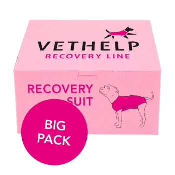 VetHelp Big Pack RecoveryBody (Alle Størrelser Tispe/Hannhund), 37 stk