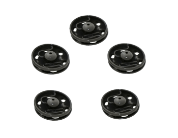 VetMedCare Trykknapper Sorte, 5 stk