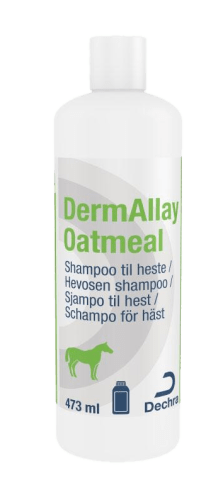 Dermallay Oatmeal Equine Shampoo, 473 ml