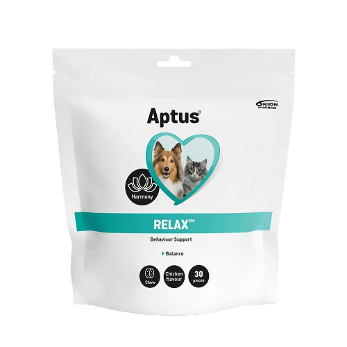 Aptus Relax Tilskuddsfor til Hund og Katt, 30 stk