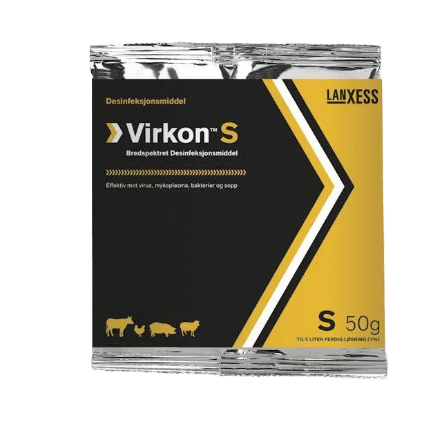 Virkon S Pulver Pose, 50 g