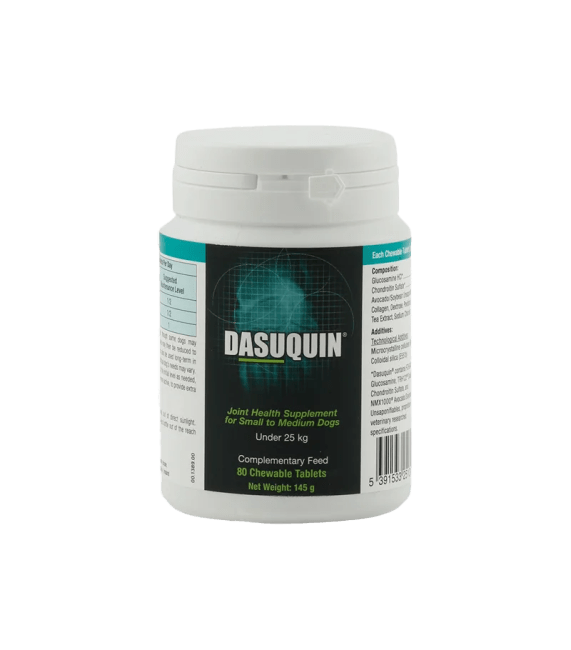 Dasuquin Tyggetab til Hund Under 25 kg, 80 stk