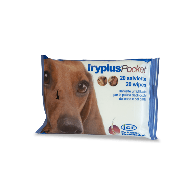 Iryplus Øyevask Wipes til Dyr, 1x20 stk
