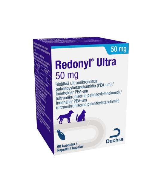 Redonyl Ultra 50 g Kapsler til Katt og Hund <12 kg, 60 stk