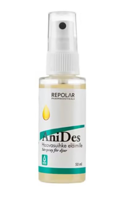 AniDes Sårspray til Dyr, 50 ml