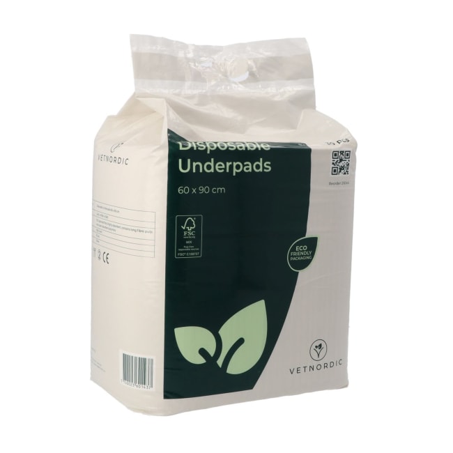 Vetnordic Hygieneunderlag 60x90 cm, 30 stk
