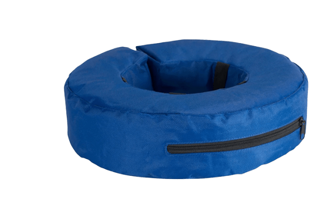 BUSTER Oppblåsbar Krave Blå  Nylon S, 1 stk