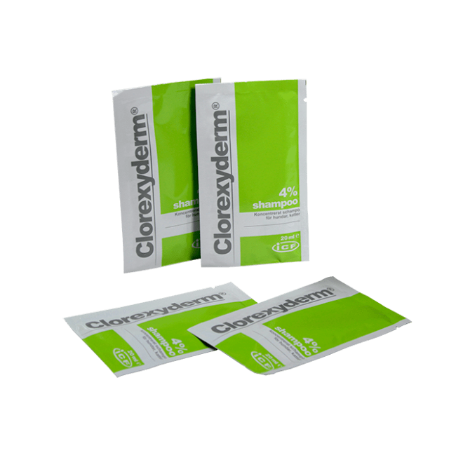 Clorexyderm Shampo 4%, 50x20 ml