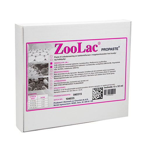 Zoolac Propaste, 6x32 ml