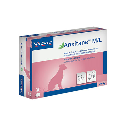 Anxitane M/L Vet Tab til Hund >10 kg, 30 tab VESO Apotek