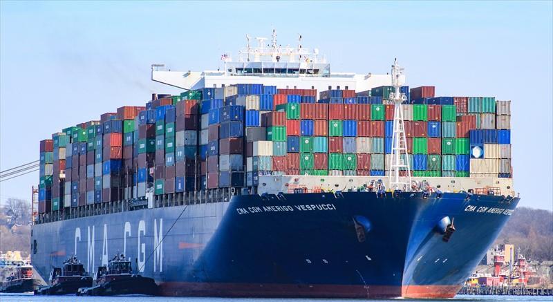 Cma Cgm Amerigo Vespucci Vesseljoin