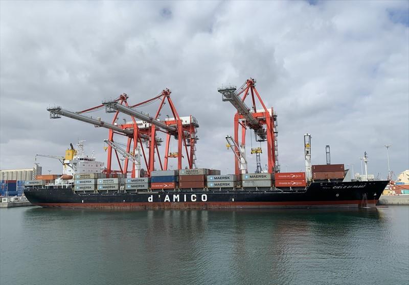 CIELO DI RABAT (Container Ship) -  IMO:9141792 | Ship