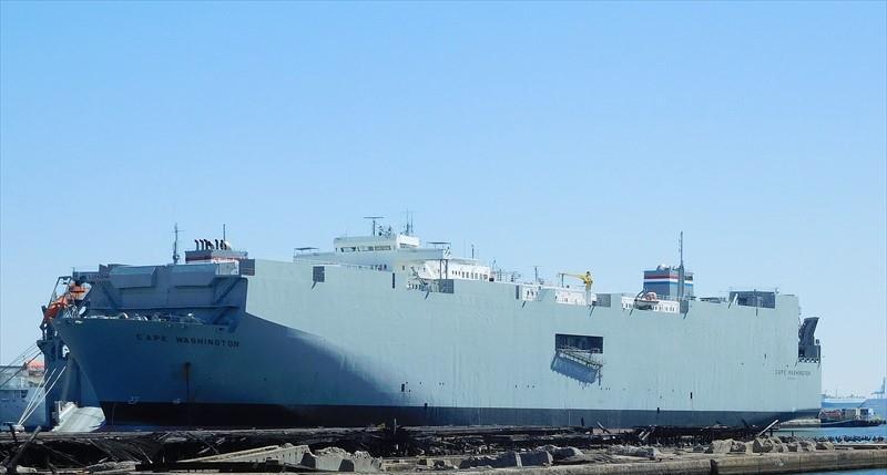 CAPE WASHINGTON (Vehicles Carrier) -  IMO:7826178 | Ship