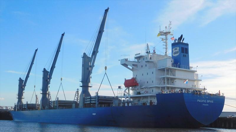 PACIFIC SPIKE, General Cargo Ship - Details and current position