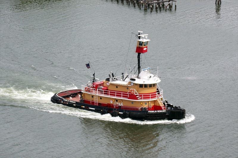 Tug ruth reinauer christmas orniment