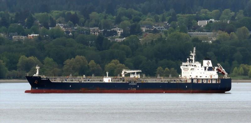 LOUIS P, Chemical/Oil Products Tanker - Details and current position - IMO  9749336 - VesselFinder