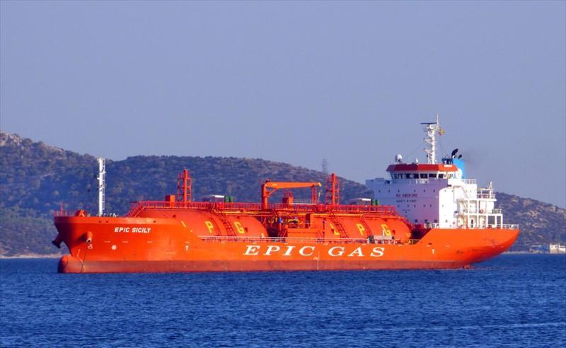 EPIC SICILY (LPG Tanker) -  IMO:9711482 | Ship