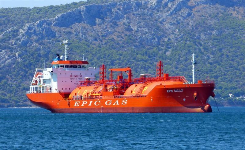EPIC SICILY (LPG Tanker) -  IMO:9711482 | Ship
