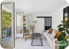 vente appartement de 63.0 m² à paris