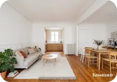 vente appartement de 57.7m² à paris