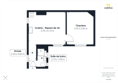 vente appartement de 31.13 m² à paris