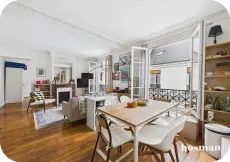 vente appartement de 53.8 m² à paris