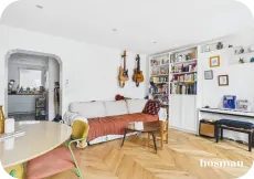 vente appartement de 54.5 m² à paris