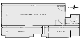vente appartement de 32.05m² à vincennes