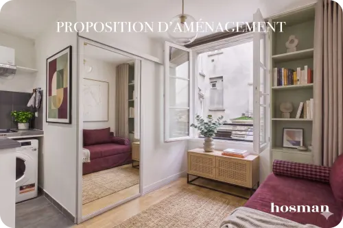 vente appartement de 11.0 m² à paris