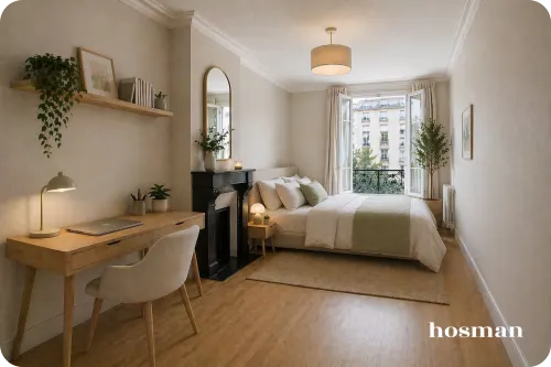 vente appartement de 43.6 m² à paris