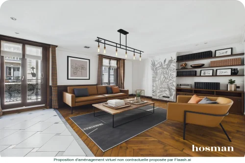 vente appartement de 54.2 m² à paris