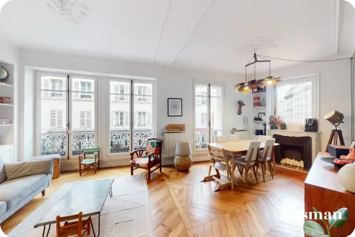 vente appartement de 57.0 m² à paris