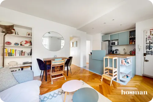 vente appartement de 50.0 m² à paris