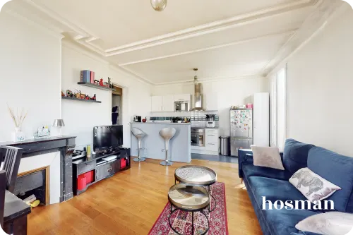 vente appartement de 43.5 m² à paris