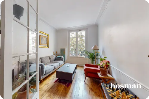 vente appartement de 47.61 m² à paris