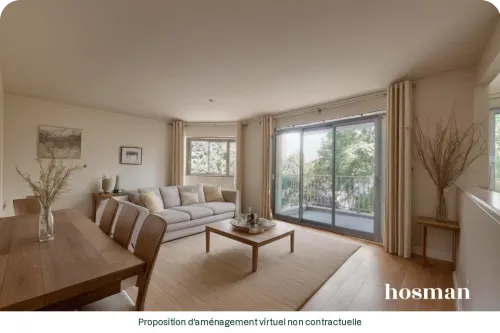 vente appartement de 68.8 m² à puteaux