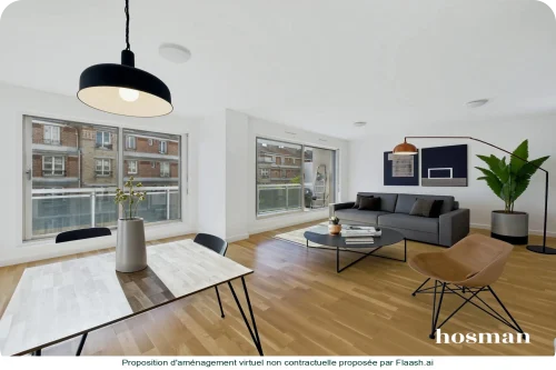 vente appartement de 103.75 m² à paris