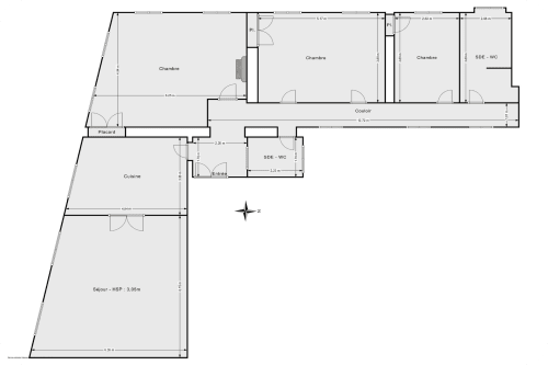 vente appartement de 142.03 m² à paris